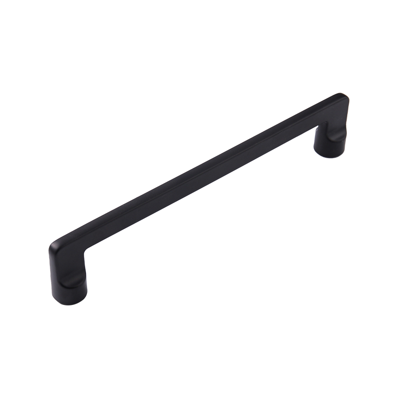 ZX1835 Modern Elegant Dulap Negru Dulap Negru Cabinet din aliaj de zinc din aliaj pentru o singură gaură